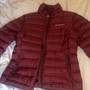 Columbia Women's Deep Red Puffer Jacket